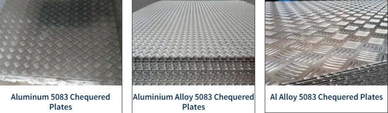 Aluminium A95083 Chequered Plate Aluminium A95083 Chequered Plate